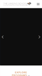 Mobile Screenshot of landingschool.edu